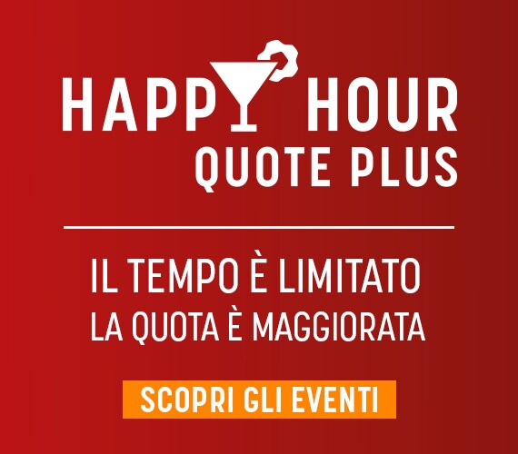 Quote Plus Happy Hour 3 dicembre - TAB SPORT