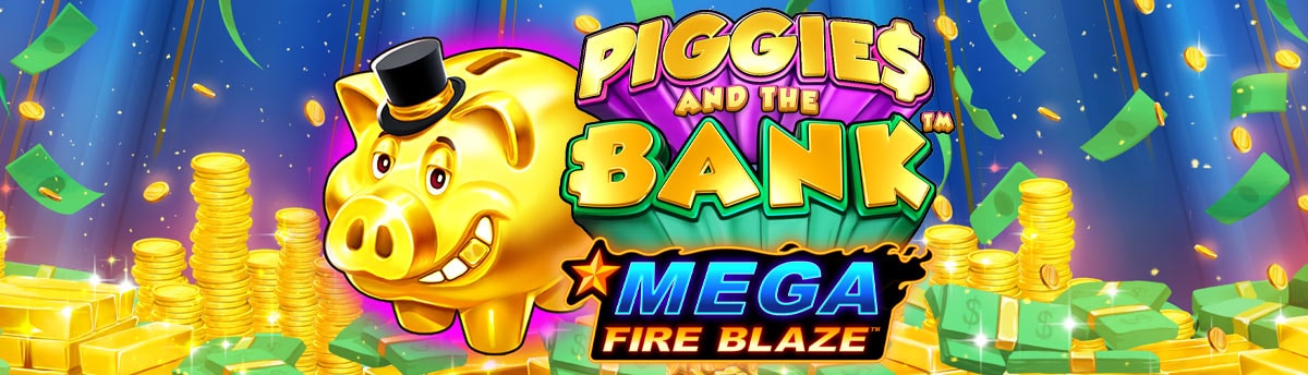 Slot Online Mega Fire Blaze: Piggies and the Bank