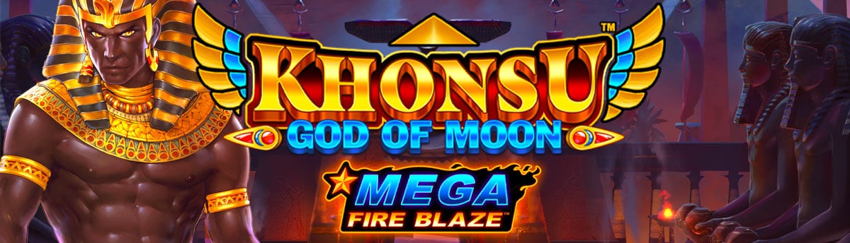 Slot Online MEGA FIRE BLAZE: KHONSU GOD OF MOON