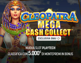 Classifica Cash Collect: 5.000€ Bonus