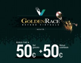 GOLDEN LEAGUE Virtual: fino a 100€ di bonus