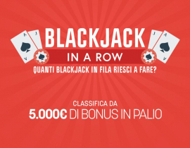 Blackjack in a Row