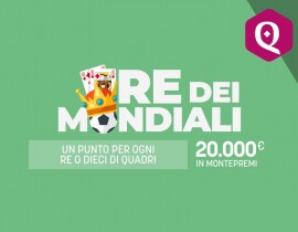 Re Dei Mondiali - 20.000€ Bonus in Palio