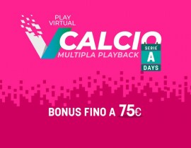 Play Virtual Serie A: Playback Multipla Calcio