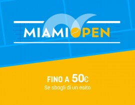 Miami Open - Se sbagli di un esito