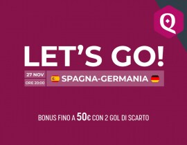 Spagna Germania Let’s go!