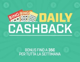 Daily Cashback Bingo