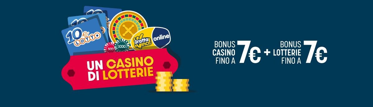 Un Casino di Lotterie – Bonus Combo fino a 14€ 