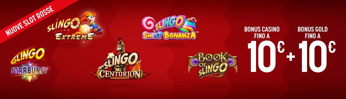 GAMING REALMS: 20€ combo bonus casino e GOLD 