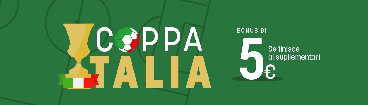 Coppa Italia - bonus ai supplementari o rigori