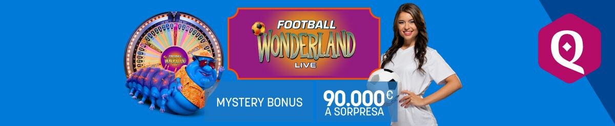  Football Wonderland Live - 90.000€ di Bonus a Sorpresa